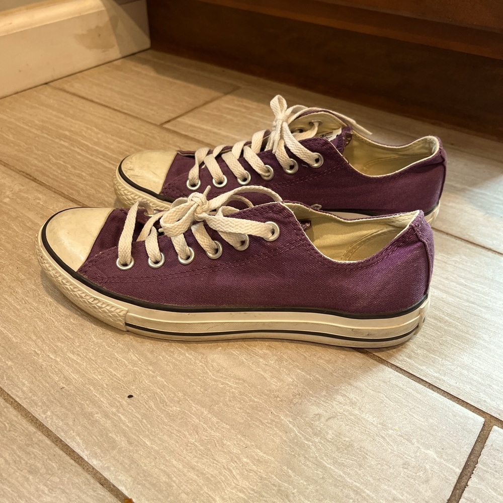 Purple Converse